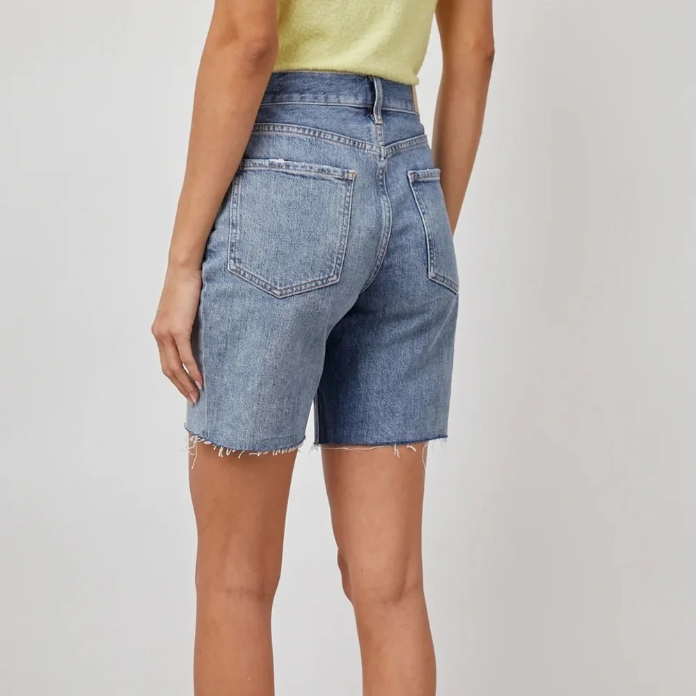 Rails Beachwood High‎ Rise Bermuda Shorts in Lake